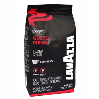 Zrnková káva -  LAVAZZA Kávové zrná Expert Gusto Pieno 1 kg