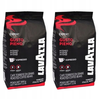 Zrnková káva -  Lavazza Granner Coffee Expert Gusto Pienie 2x 1 kg