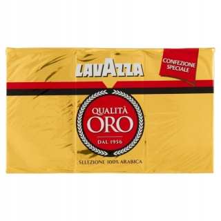 Káva mletá -  Lavazza Oro 3x 250 g 100% Arabica mletá káva