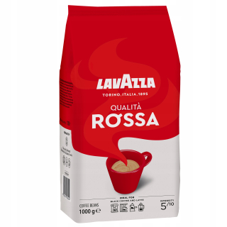 Zrnková káva - Lavazza Quality Rossa 1kg - Granulárna káva
