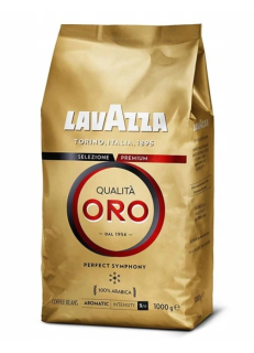 Zrnková káva -  Lavazza kvalita oro 1kg - čerstvé