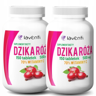 LAVENTI WILD ROSE 500 MG 2 x 150 TABLETY 2 KS.
