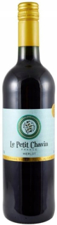 LE PETIT CHAVIN MERLOT- červený, polosladký