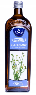 LENVITOL LINSEED OIL lisovaný za studena 1000 ml