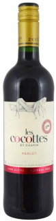 Les Cocottes Merlot - červená, polosladká