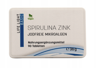 Životné svetlo Spirulina + Zinková organická tabuľka
