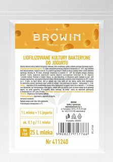 Lyofilizované bakteriálne kultúry pre jogurt 411240