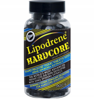 Spaľovač tuku - Lipodrene Hardcore 90 Kaps Hi-Tech originál z DMAA
