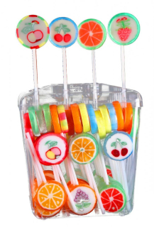 Vzor Lollipop 10g Astra Fruit 100 ks 1KG