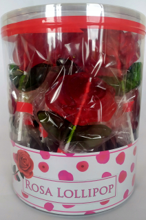 Lollipop Flower Rose Jar 35 G 40 ks