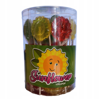 Deň matiek Lollipop SLNEČNÍK KVET 50 KS