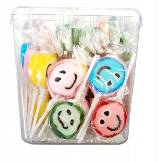 Lollipop s ovocnou chuťou ASTRA EMOJI EMOTI 1,12KG