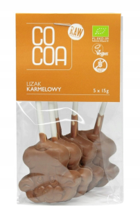 BIO BEZLEPKOVÉ KARAMELOVÉ LOLY (5 x 15 g) 75 g