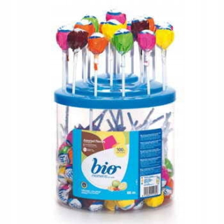 Lollipops Bio 100x13 G - Caramelos