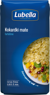 Lubella cestoviny Kokardka Mała 400g - 9SZTUK