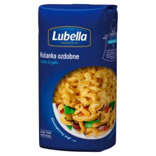 Lubella cestoviny Dekoratívne lakte 500g - 8SZTUK