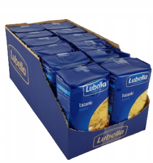 Lubella Noodles Łazanki 500g - 12 kusov