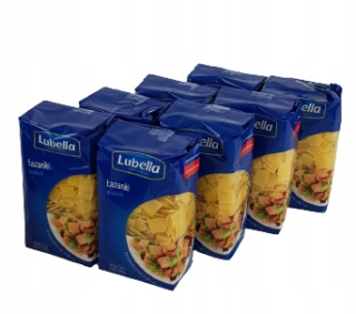 Lubella Noodles Łazanki 500g - 8SZTUK