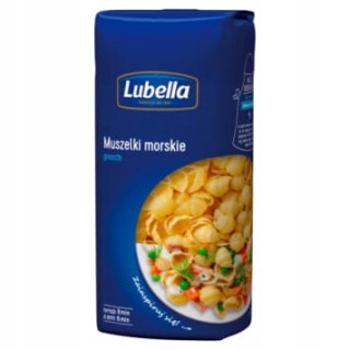 LUBELLA Mušle cestovín 400g - 8 ks