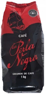 Zrnková káva - La Perla Negra 100% Arabica Káva v 1kg zrnách