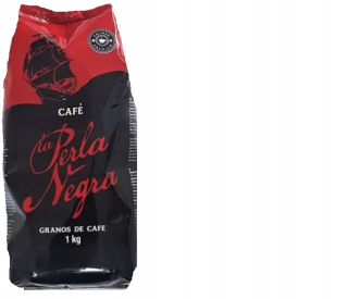Zrnková káva -  La Perla Negra Arabica Španielska káva v semenách