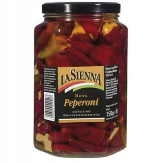 La Sienna - červená pepperoni naplnená zmesou