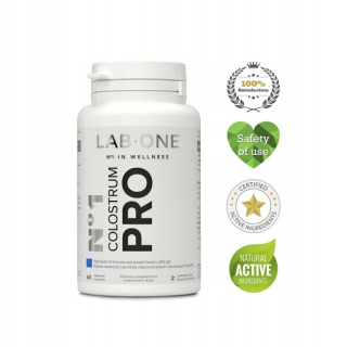 Odolnosť Lab One N ° 1 Colostrum PRO 60 viečok