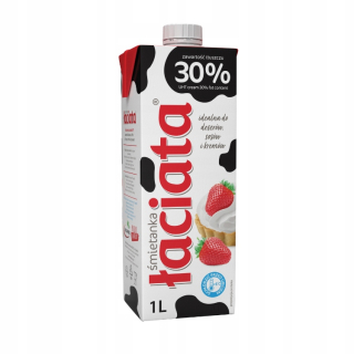 Pinted Cream 30% 1 L Mlekpol