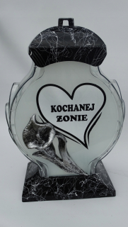 Znicz Chapel HK-7 Silver 31cm
