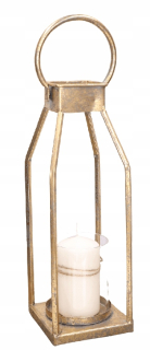 Prvé sväté prijímanie - Gold Metal Lantern s rukoväťou Lantern 32 cm