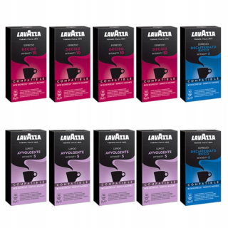 Kávové kapsule - Lavazza 10 x 10 Nespresso kapsuly 100 kapsúl