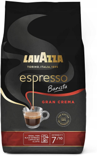 Zrnková káva -  Lavazza Barista espresso Gran Crema 1kg Granist