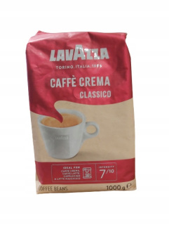 Zrnková káva -  Lavazza Classico 1 kg kávové zrná