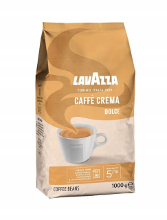 Zrnková káva - Lavazza Crema Dolce 1kg obilia kávu