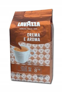 Zrnková káva -  Lavazza Crema E aróma, kávové zrná 1000 g