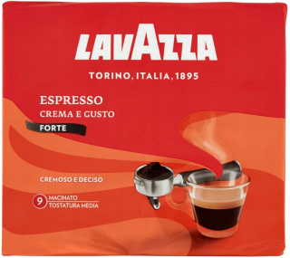 Káva mletá - Mletá káva Lavazza Crema Gusto Forte 2x250g
