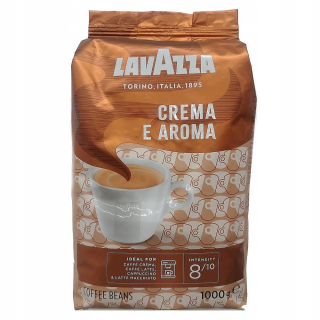 Zrnková káva -  Lavazza Crema e Aroma 1 kg kávových zŕn od spoločnosti DE