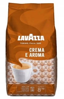 Zrnková káva -  Lavazza Crema E Aroma 1 kg Granulárna káva