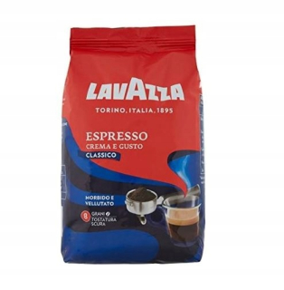 Zrnková káva -  Lavazza Crema E Gusto Classico Coffee v 1kg semenách