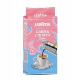Káva mletá -  Lavazza Crema E Gusto Dolce 250g Mleté kávy X 10