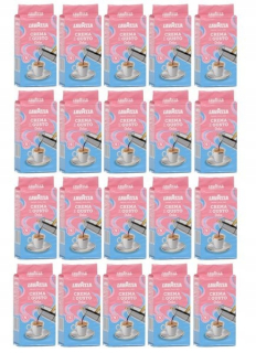 Káva mletá -  Lavazza Crema E Gusto Dolce 250g Mleté kávy X20