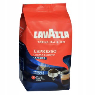 Zrnková káva -  Lavazza Crema E Gusto Espresso 1kg Káva Granulár