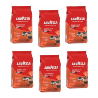 Zrnková káva -  Lavazza Crema E Gusto Forte 1 kg Grainy Coffee X6