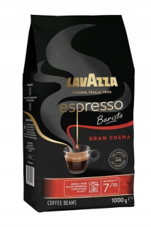 Zrnková káva - Lavazza espresso barista gran crema 1kg
