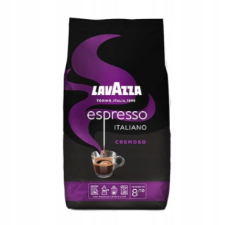 Zrnková káva -  Lavazza Espresso Cremoso 1 kg zrnkovej kávy