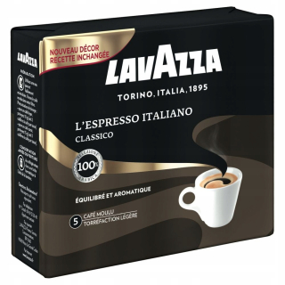 Káva mletá - Lavazza Lespresso Italiano Classico 2x250g Arabica
