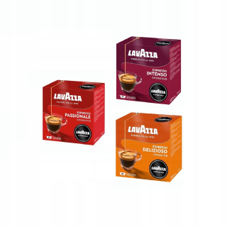 Kávové kapsule - Lavazza Modo Mio 1 mix súprava 3 x 36 viečok
