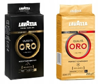 Káva mletá -  Lavazza Oro Mountain 2x 250g Arabica 100% zem