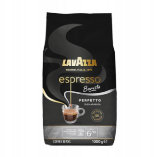 Zrnková káva -  Lavazza Perfetto Barista 1 kg kávových zŕn