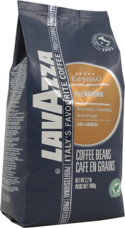 Zrnková káva -  Lavazza Piennaoma 1kg obilia kávu